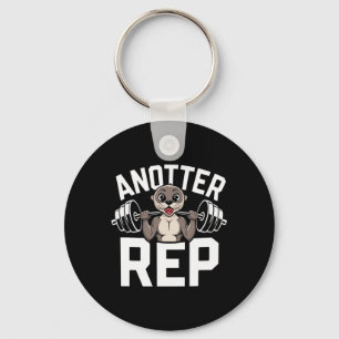 Nog een herhaling - Grappige Bodybuilding Otter Fi Sleutelhanger