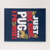 Nog één Hondenliefhebber, beloof ik (rood) Legpuzzel (Horizontaal)