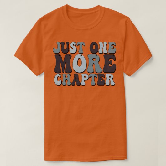 Nog één hoofdstuk 1 t-shirt (Design voorkant)