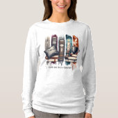 Nog één hoofdstuk Basic T-shirt met lange mouwen (Voorkant)