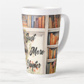 Nog een hoofdstuk boek liefhebber latte mok (Rechterhoek)