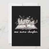 Nog een hoofdstuk boek met bloemen kaart (Voorkant)
