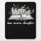 Nog een hoofdstuk boek met bloemen muismat (Voorkant)