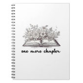 Nog een hoofdstuk boek met bloemen notitieboek (Voorkant)