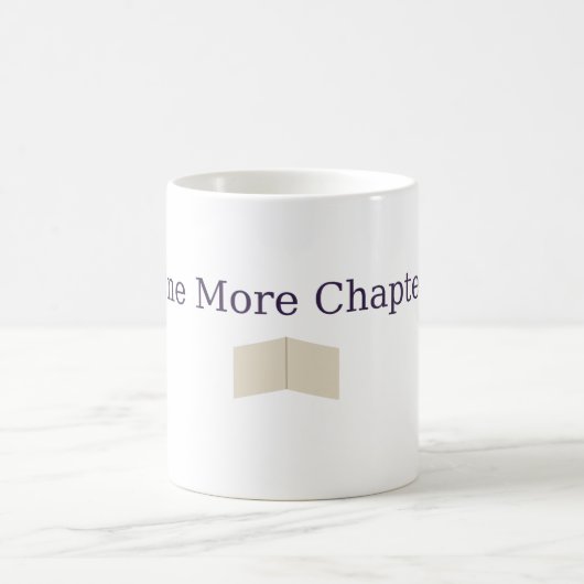 Nog een hoofdstuk - Book Lover Mok Design (Center)