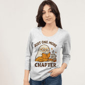 Nog een hoofdstuk Bookish Ghost Halloween T-shirt