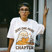 Nog een hoofdstuk Bookish Ghost Halloween T-shirt