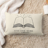 Nog één hoofdstuk - Cozy Book Lover Worpkussen Kussen (Deken)