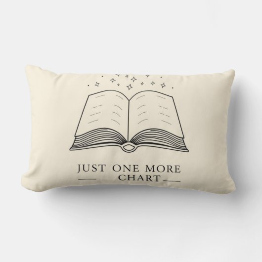 Nog één hoofdstuk - Cozy Book Lover Worpkussen Kussen (Voorkant)