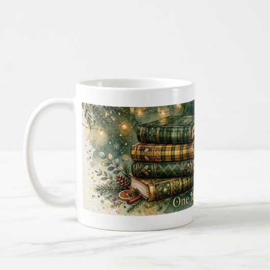 Nog één hoofdstuk — Cozy Christmas Reader Mok (Links)