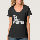 Nog één hoofdstuk (donker) t-shirt (Voorkant)