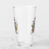 Nog een hoofdstuk Floral Skeleton Glas (Rechts)