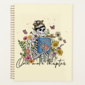 Nog een hoofdstuk Floral Skeleton Planner (Voorkant)