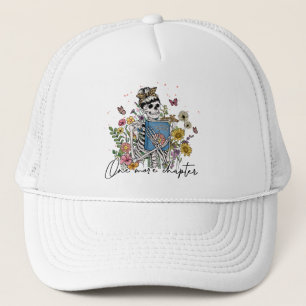 Nog een hoofdstuk Floral Skeleton Trucker Pet