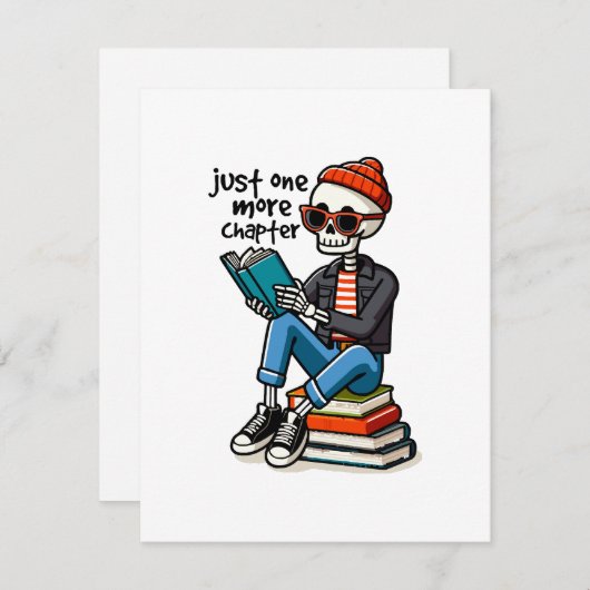 Nog één hoofdstuk informatiekaartje (Voorkant / Achterkant)