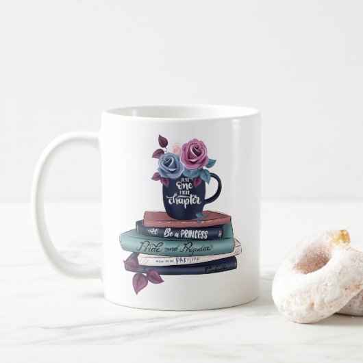 Nog één hoofdstuk koffiemok (Met donut)
