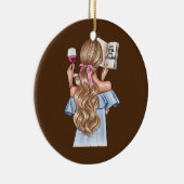 Nog één hoofdstuk lezen in het boek Meisjeslezen Keramisch Ornament (Rechts)