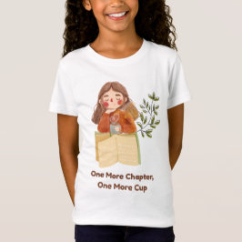 Nog één hoofdstuk, nog één kop | Cozy Boekliefhebb T-shirt
