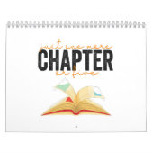 Nog een hoofdstuk of vijf grappige boekenliefhebbe kalender (Hoes)