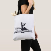 Nog een hoofdstuk open boek - Vrouw lezen Tote Bag (Dichtbij)