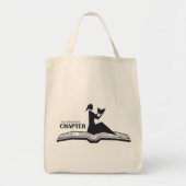 Nog een hoofdstuk open boek - Vrouw lezen Tote Bag (Voorkant)