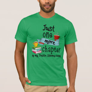 Nog een hoofdstuk over mijn Dustin Stevens boek T-shirt