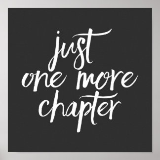 Nog één hoofdstuk poster