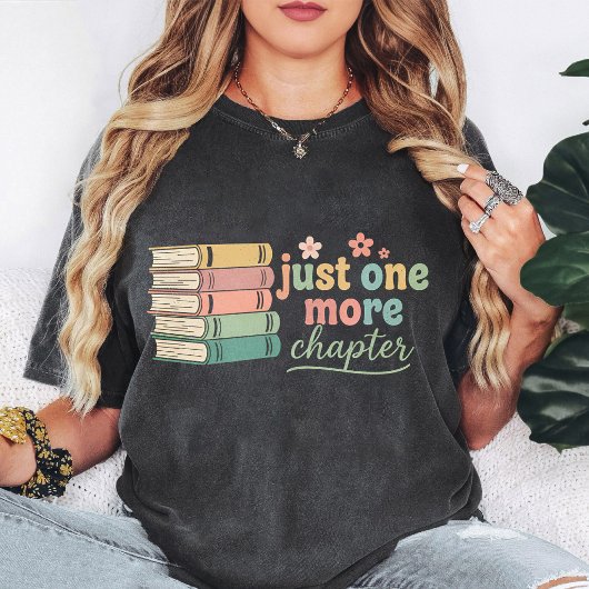 Nog één hoofdstuk Retro Bookworm T-shirt