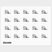 Nog één hoofdstuk ronde sticker (Vel)
