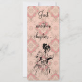 Nog een hoofdstuk...  roze kaart Bladwijzer (Voorkant)