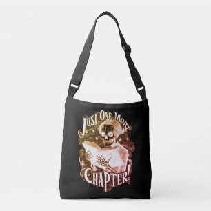 Nog een hoofdstuk Skeleton Reader grappig Crossbody Tas