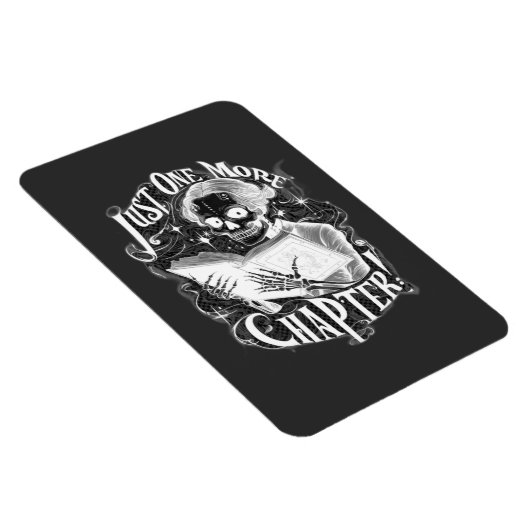 Nog een hoofdstuk Skeleton Reader grappig Magneet (Rechterzijde)