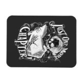 Nog een hoofdstuk Skeleton Reader grappig Magneet (Horizontaal)