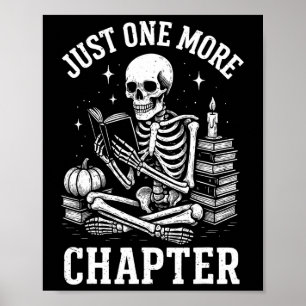 Nog een hoofdstuk Skeleton Reader Leesboek Poster