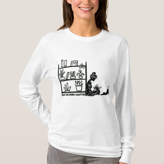 Nog één hoofdstuk t-shirt (Voorkant)