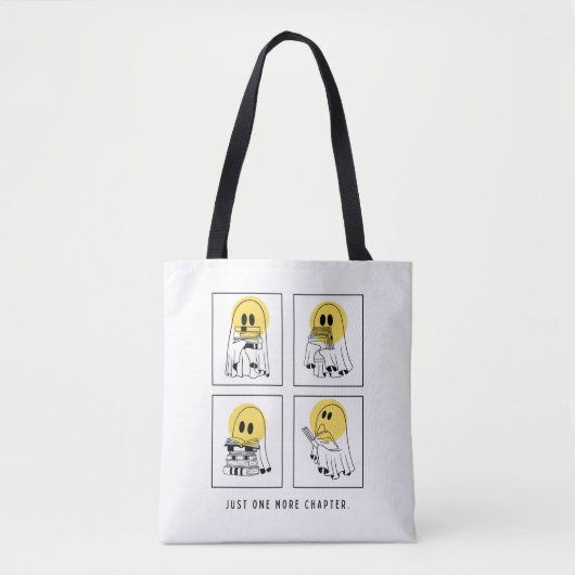 Nog één hoofdstuk tote bag (Voorkant)