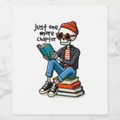 Nog één hoofdstuk wijn etiket (Enkel label)