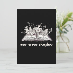 Nog een hoofdstukboek met bloemen  kaart
