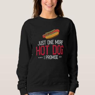 Nog één Hotdog Hot Dog Worst Wiener Foodie Trui
