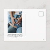 Nog één in 2024 Zwangerschapsaankondiging Ansichtk Feestdagenkaart (Achterkant)