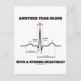 Nog een jaar oud met een sterke hartslag ECG/EKG Kaart