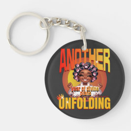 Nog een jaar van goddelijke plannen die zich ontvo sleutelhanger