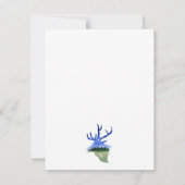 Nog een jaar van het Adventure Elk Wenskaart Notitiekaartje (Achterkant)