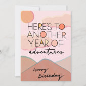 Nog een jaar vol avonturen kaart (Voorkant)