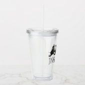 Nog één kat als huisdier acryl drinkbeker (Rechts)