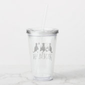 Nog één kat als huisdier acryl drinkbeker (Achterkant)