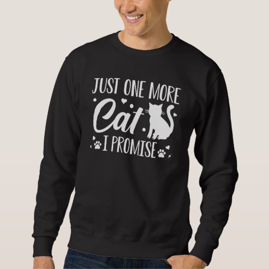 Nog een kat dat ik beloof trui (Voorkant)