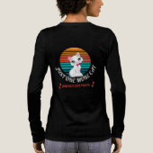 Nog één kat Tri-Blend shirt (Achterkant)