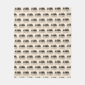 Nog één kattenouder fleece deken (Voorkant)