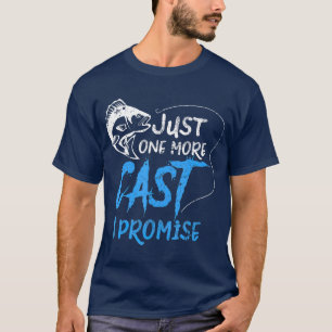 Nog één keer dat ik beloof dat ik Angler Gift Ge T-shirt